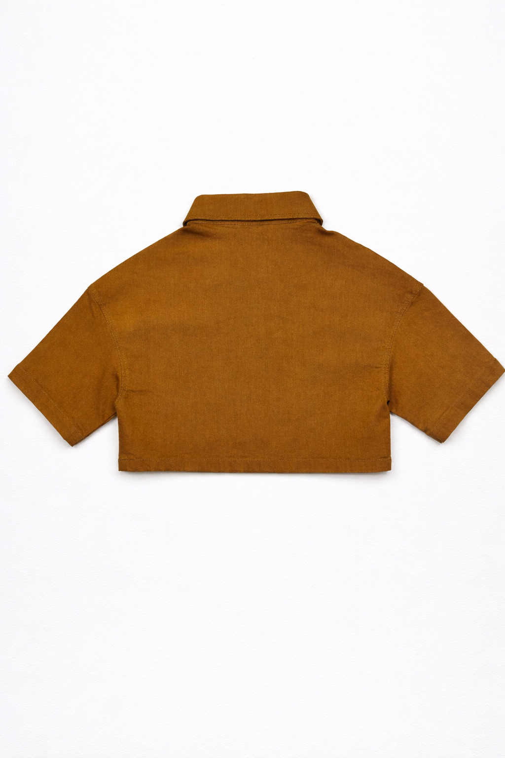 Women's mustard shacket styled — Clutch Denim