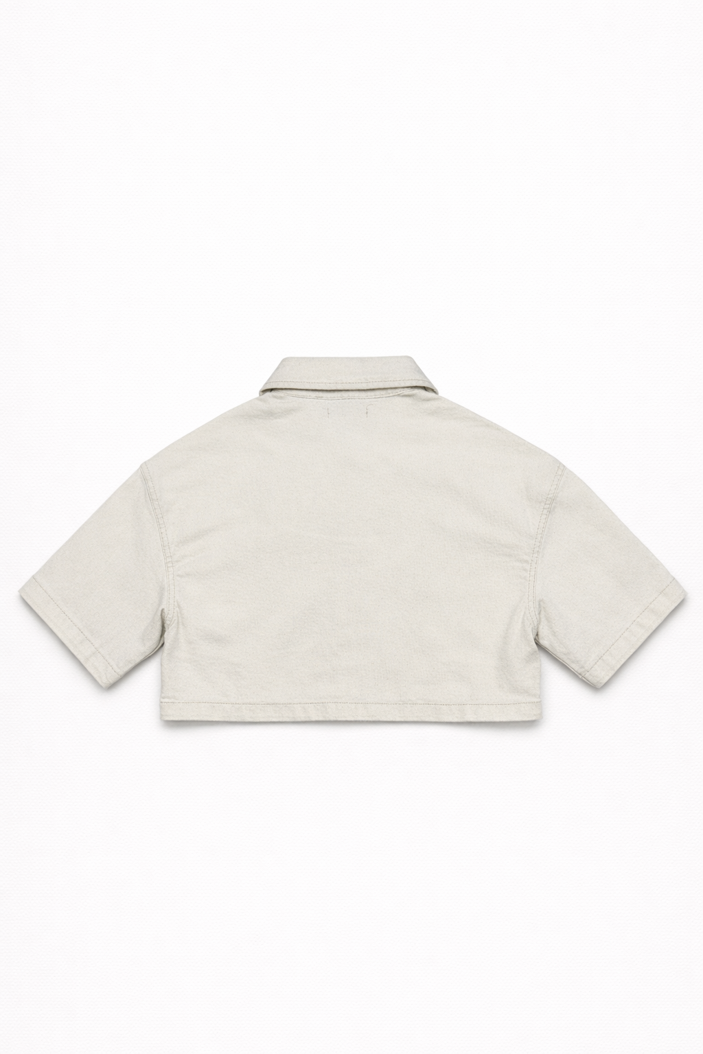 Women's ecru shacket styled — Clutch Denim